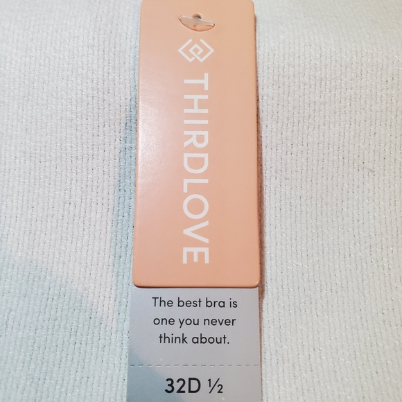 Third Love Classic Contour Plunge; 32D 1/2 - NWT - Picture 3 of 5